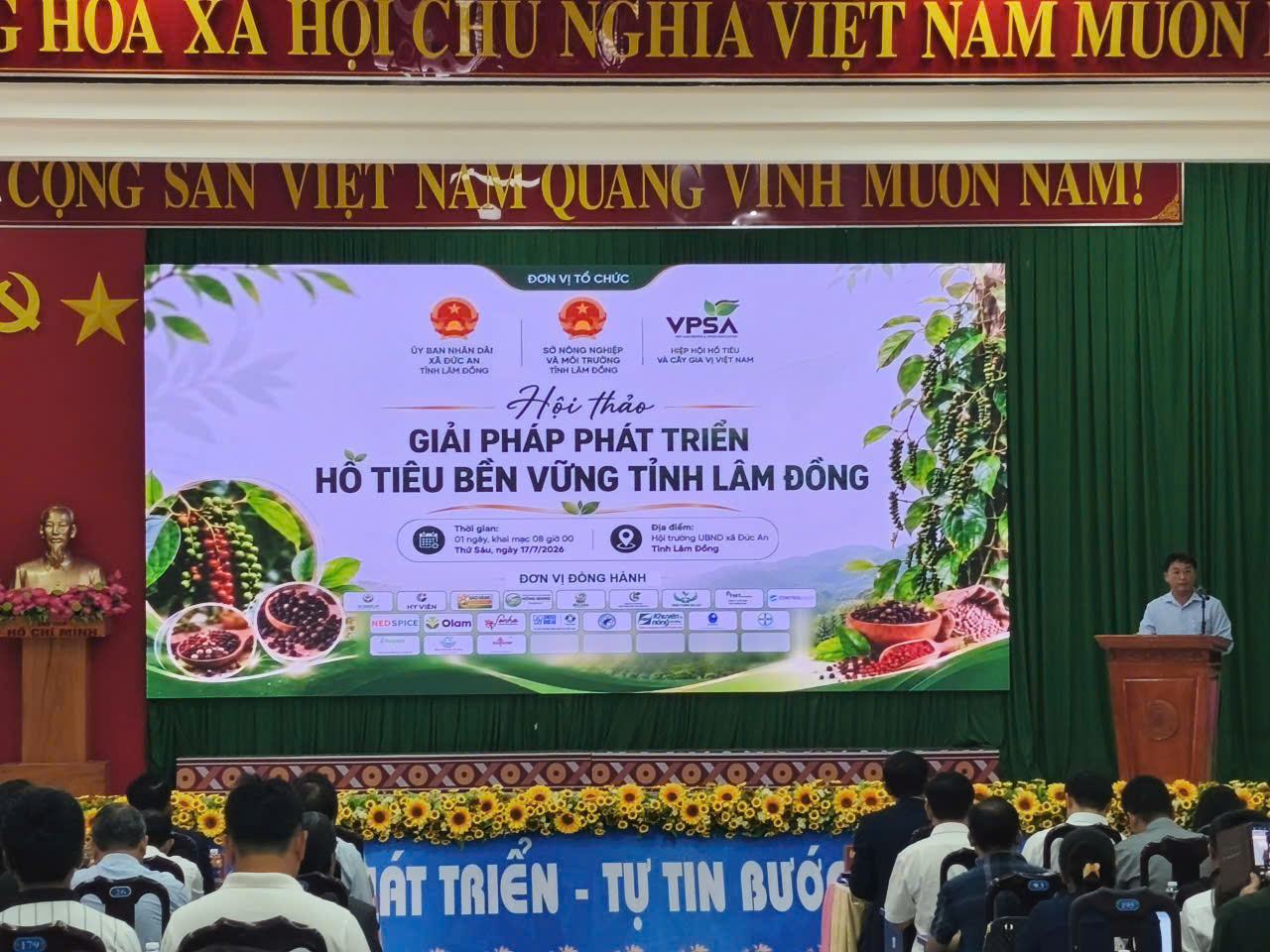 Giải pháp phát triển bền vững ngành hàng hồ tiêu