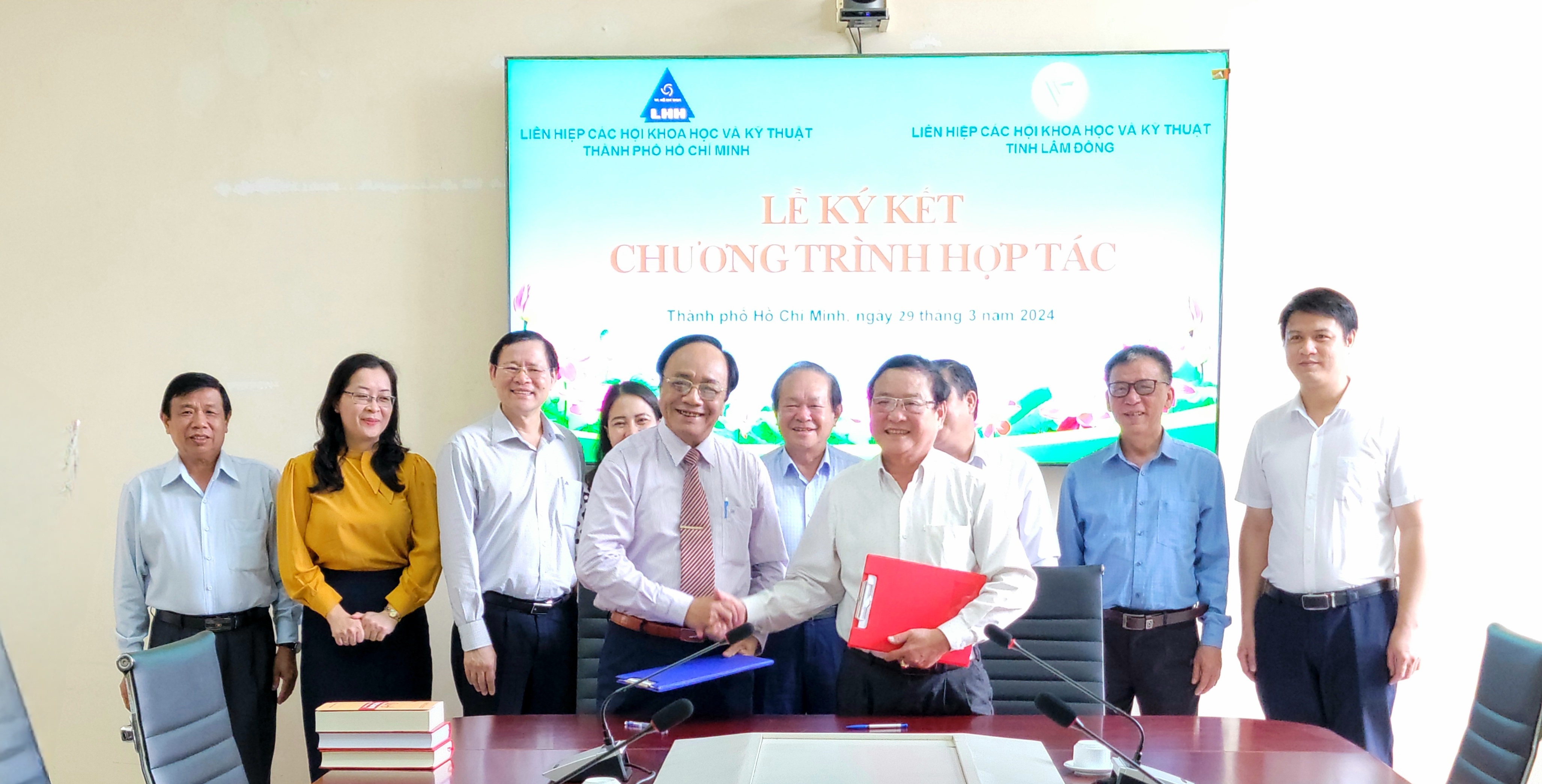 Chương trình hợp tác giữa Liên hiệp các Hội KH&KT tỉnh Lâm Đồng và Liên hiệp các Hội KH&KT thành phố Hồ Chí Minh