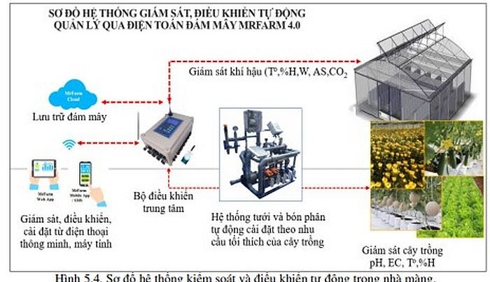 Ứng dụng công nghệ tự động, bán tự động trong sản xuất rau, hoa cao cấp quy mô hàng hóa tại Tây Nguyên