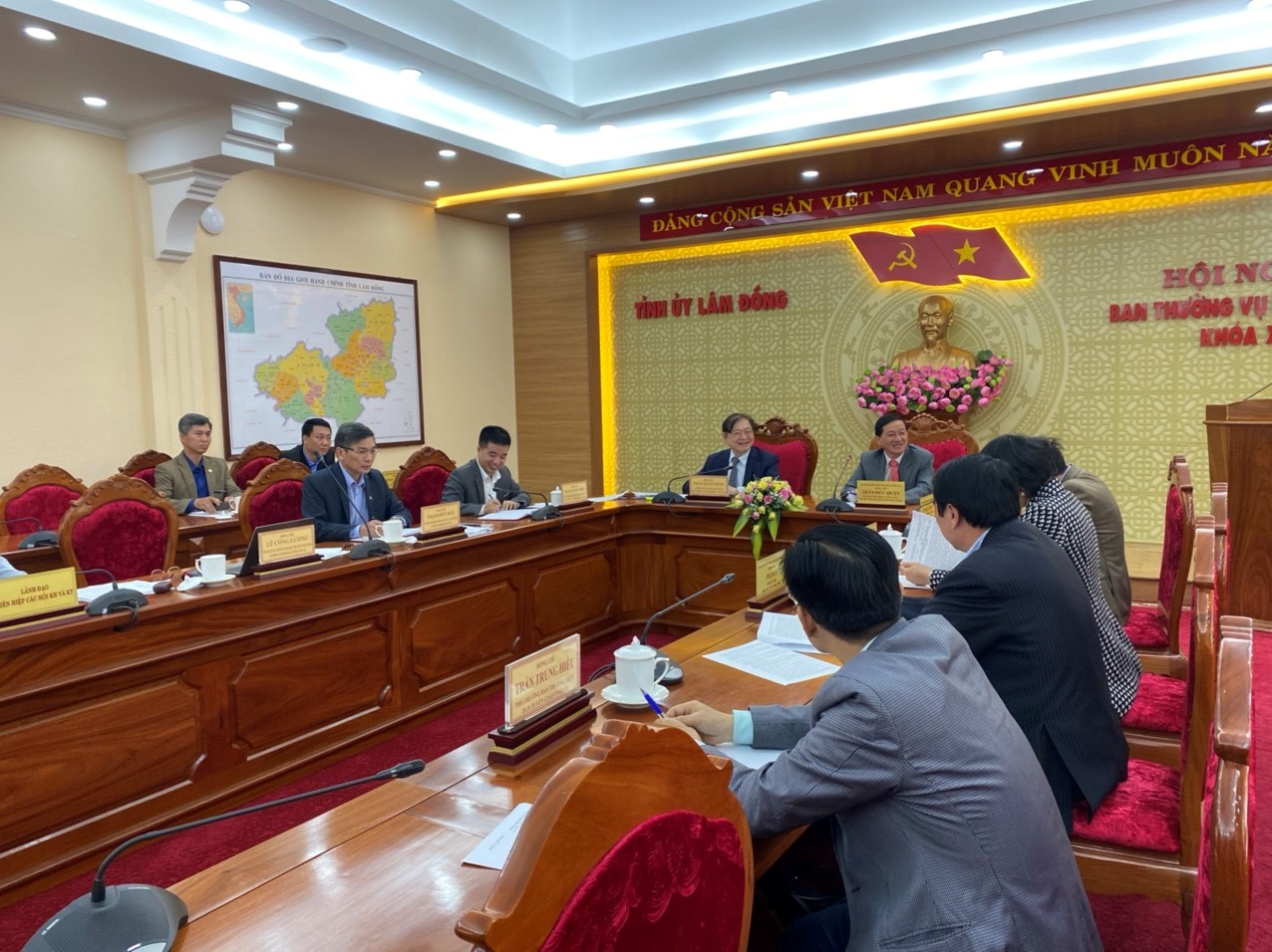 Đảng đoàn Liên hiệp Hội Việt Nam làm việc với Tỉnh ủy Lâm Đồng