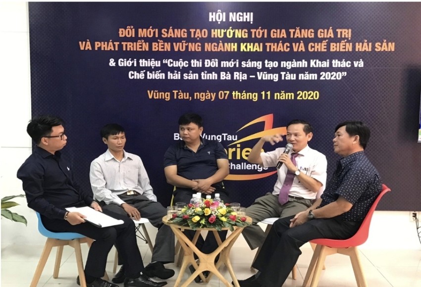Cuộc thi Đổi mới sáng tạo ngành khai thác và chế biến hải sản tỉnh Bà Rịa - Vũng Tàu năm 2021