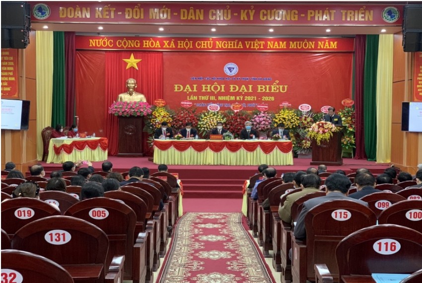 Đại hội Đại biểu Liên hiệp các Hội Khoa học và Kỹ thuật tỉnh Hà Giang lần thứ III, nhiệm kỳ 2021-2026