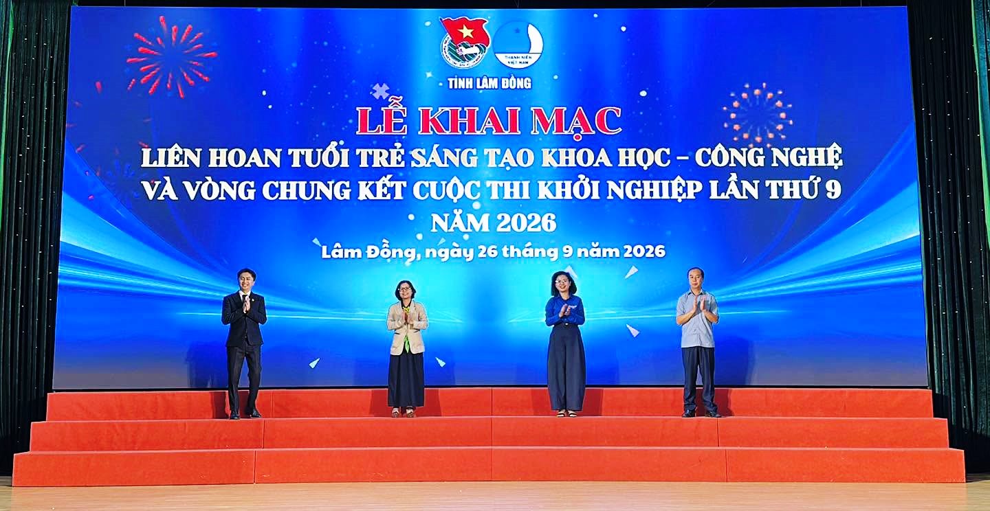 TUỔI TRẺ LÂM ĐỒNG VỚI CÔNG NGHỆ AI VÀ TINH THẦN KHỞI NGHIỆP ĐỔI MỚI SÁNG TẠO
