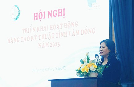 Triển khai hoạt động Sáng tạo kỹ thuật tỉnh Lâm Đồng năm 2023