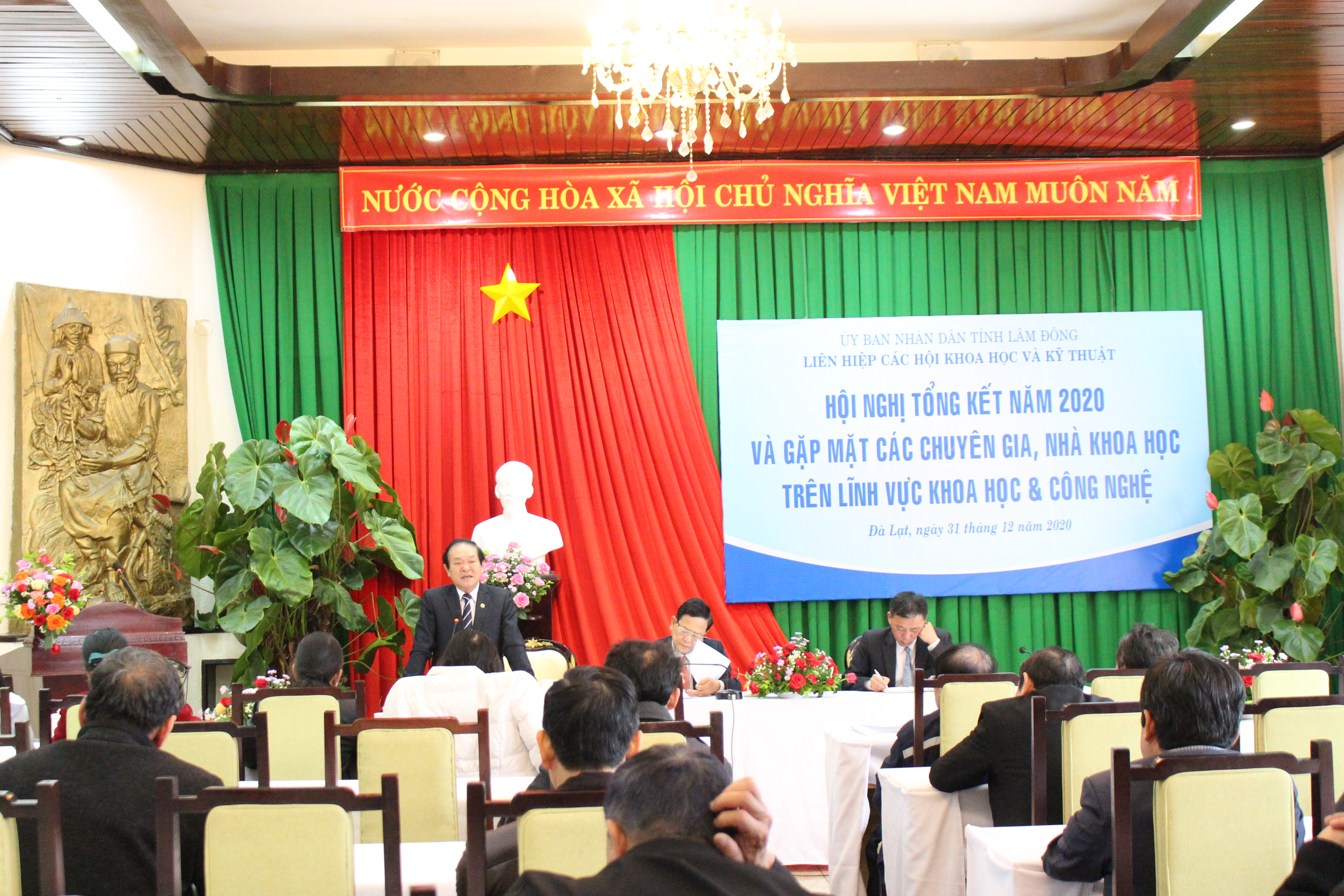 Liên hiệp các Hội KH&KT tỉnh Lâm Đồng tổng kết hoạt động năm 2020 và Gặp mặt các chuyên gia, nhà khoa học trên lĩnh vực KH&CN