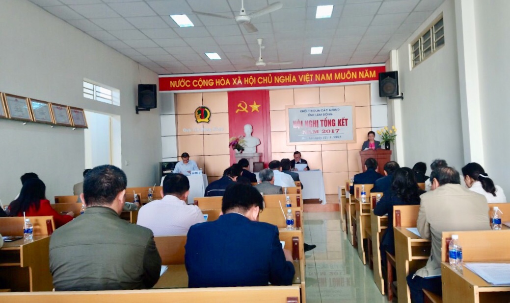 Tổng Kết Công Tác Thi Đua Khen Thưởng Khối Quỹ Tín Dụng Nhân Dân Năm 2017