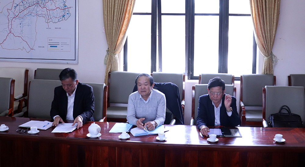 Đoàn công tác Liên hiệp các Hội KH&KT tỉnh Lâm Đồng làm việc với UBND thành phố Bảo Lộc triển khai Giải thưởng khoa học và công nghệ tỉnh Lâm Đồng lần 2 năm 2021