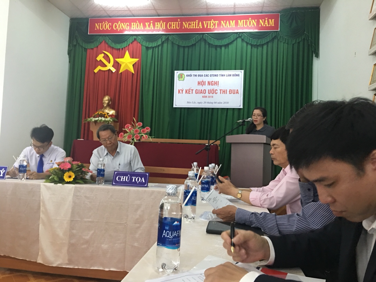 Hội Nghị Ký Kết Giao Ước Thi Đua Năm 2018 Khối Thi Đua Các Quỹ TDND Tỉnh Lâm Đồng 